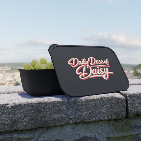 Daily Dose of Daisy Bento Box – Eco PLA Lunch Container with Utensils