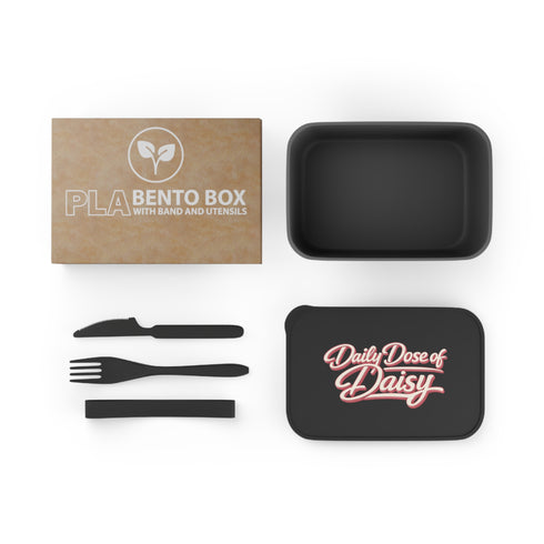 Daily Dose of Daisy Bento Box – Eco PLA Lunch Container with Utensils